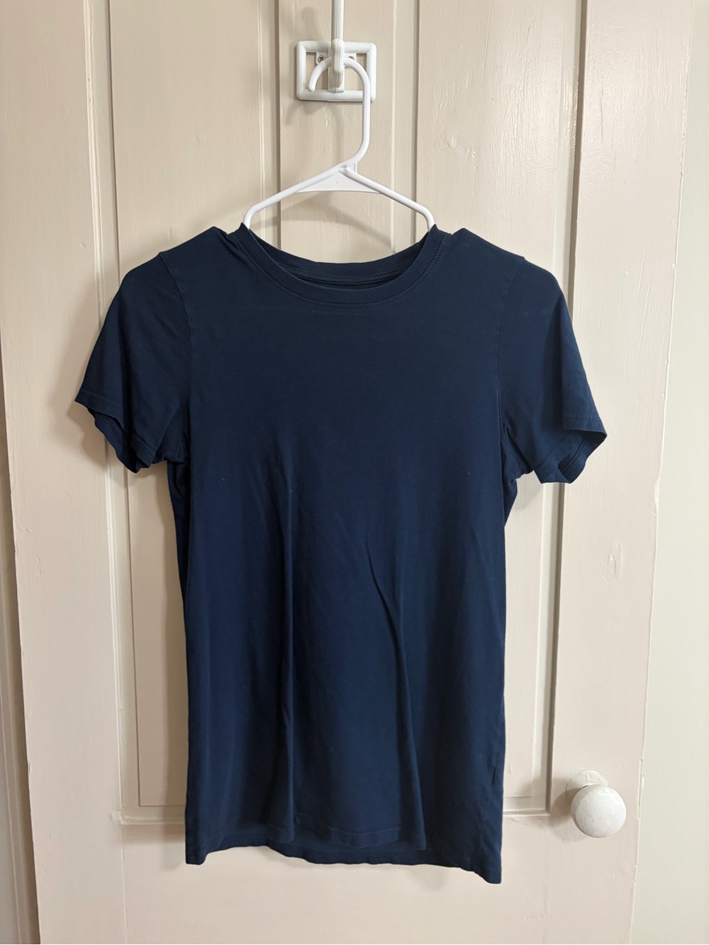 Everlane Navy Short Sleeve Crew Tee